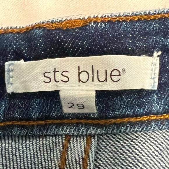 Denim High Rise Button Up Shorts - Picture 3 of 5